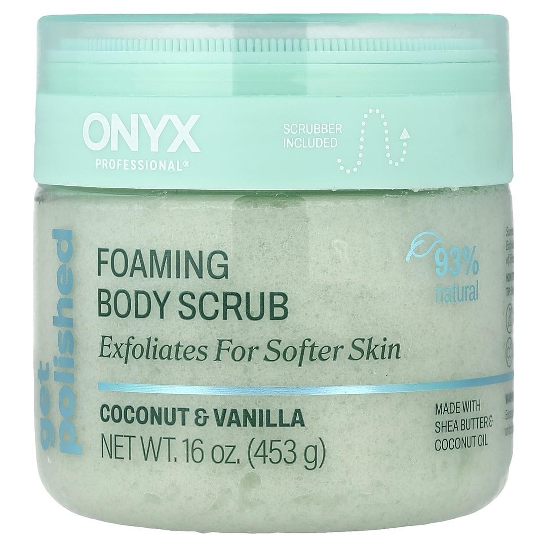 Get Polished Foaming Body Scrub Coconut and Vanilla