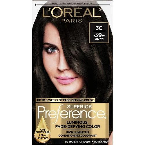 L'Oreal Paris Superior Preference 3C Cool Darkest Brown