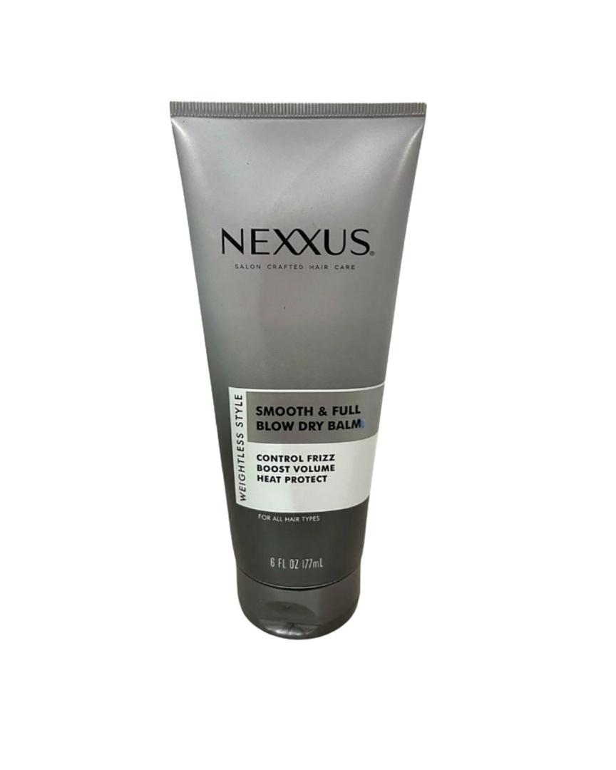 Nexxus Blow Dry Balm for Frizz Control Volume and Heat Protect