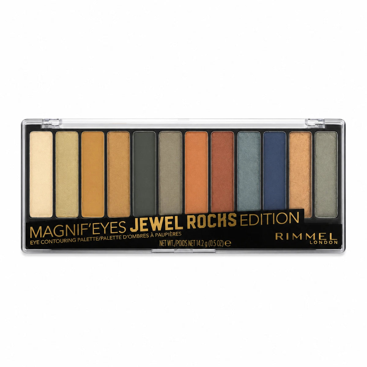Rimmel Magnif’Eyes Eyeshadow Palette #009 Jewel Rocks Edition Set of 2 New — photo 1