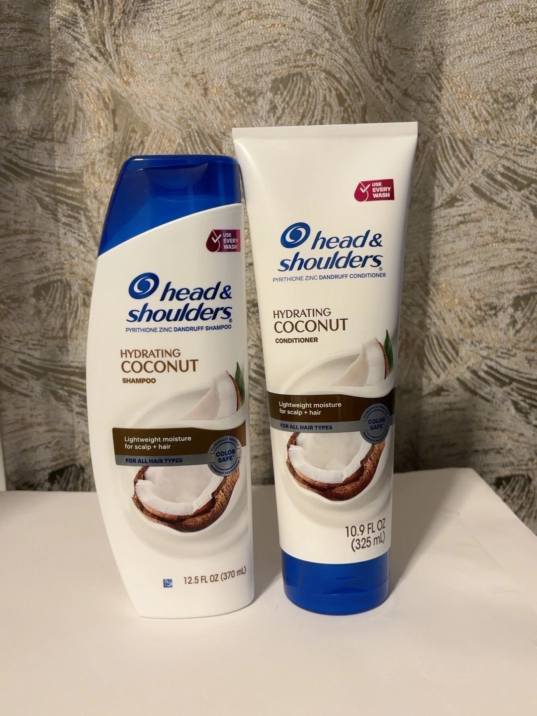Head & Shoulders Hydrating Coconut Shampoo 12.5oz Conditioner 10.9oz Set — photo 1