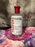 Thayers Exfoliating 2% AHA Toner Witch Hazel 12 fl oz