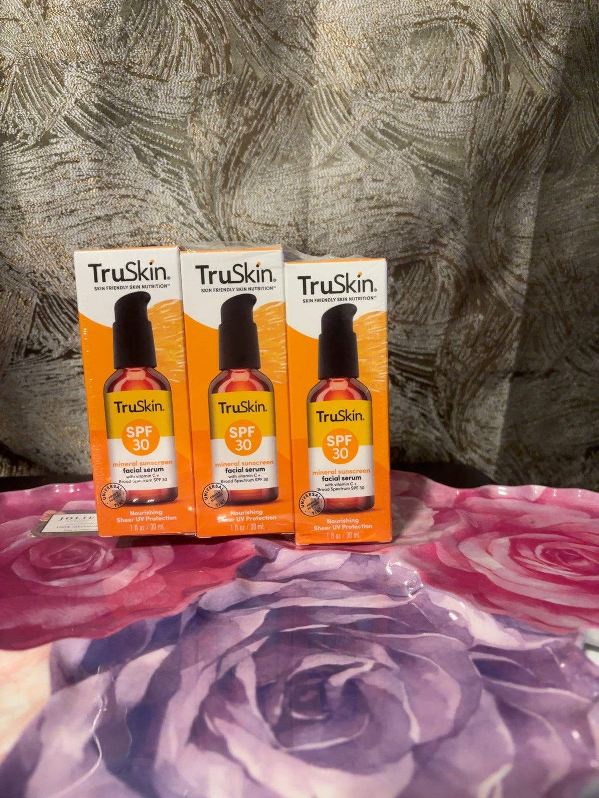 TruSkin SPF 30 Mineral Sunscreen Facial Serum 1 fl oz; multiple inventory units shown, sold individually